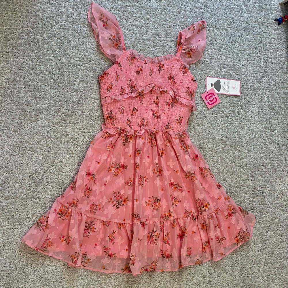 NWT Rare Editions Casual Dress in Vibrant Color